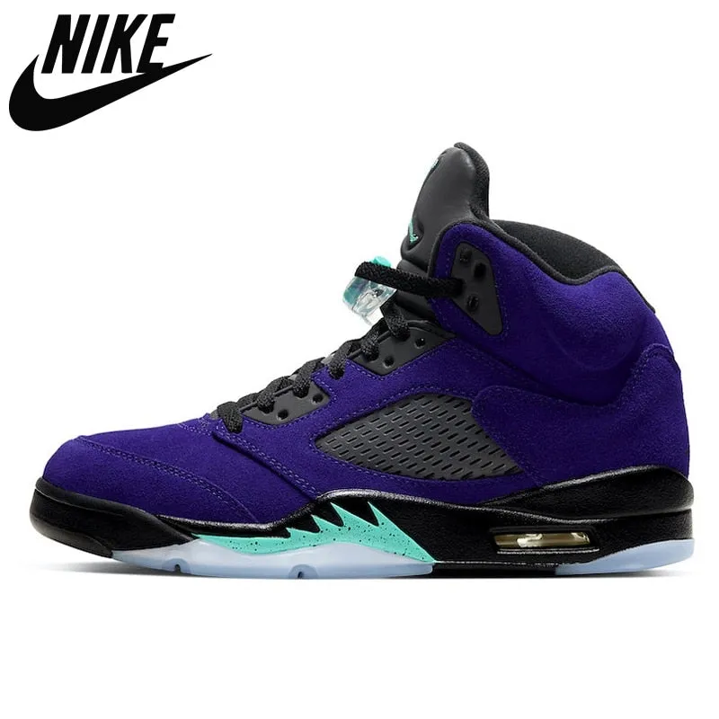 Air aj 5 Basketball Shoes Neon What The  AJ 5 Comfortable Breathable Sneakers Shoes 7-13