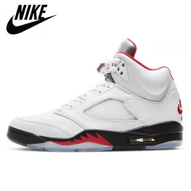 Air aj 5 Basketball Shoes Neon What The  AJ 5 Comfortable Breathable Sneakers Shoes 7-13