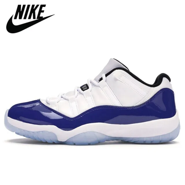 Authentic   Air   Retro 11 Low Concord Bred Comfortable Outdoor Breathable Men Basketball Shoes Sports Sneakers