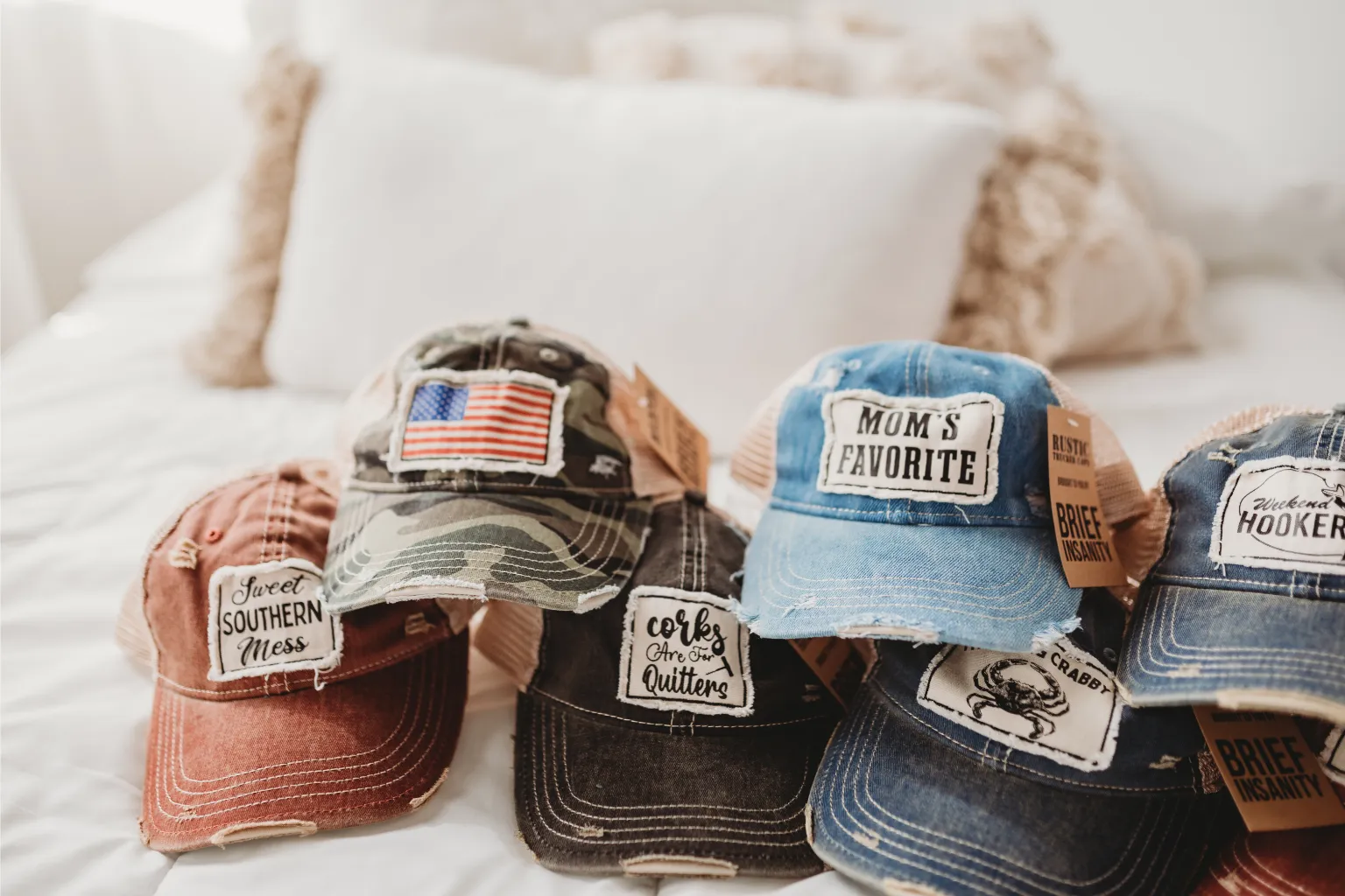Beach Girl - Vintage Distressed Trucker Adult Hat