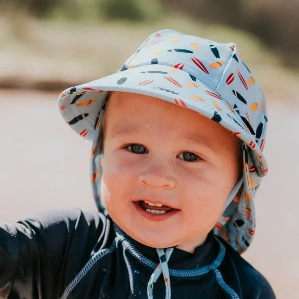 BEDHEAD HATS Kids Swim Legionnaire Beach Hat - Surfboard