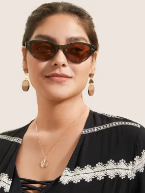 Brown Lens UV Protection Glasses Eyewear