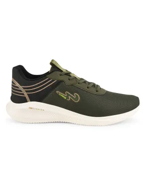 CAMP PUNCH Olive Men's Running Shoes