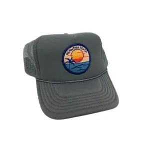 Charcoal Hermosa Beach Hat (Sunset Patch)