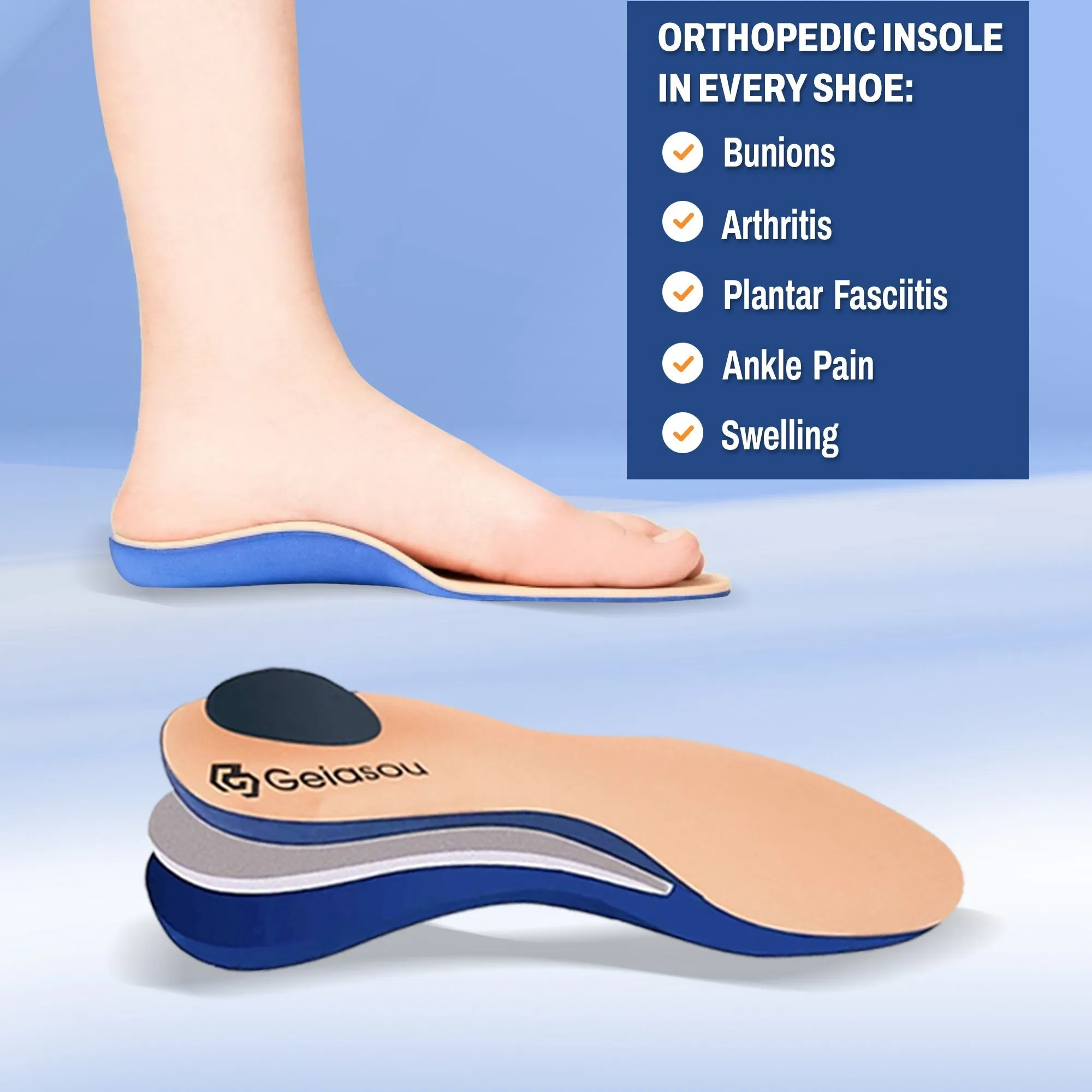 Cuzcare Men Snowy Ankle Orthopedic Boots