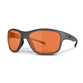 Delamo -Dark Gray/Amber Safety Glasses- EDE-21DGA