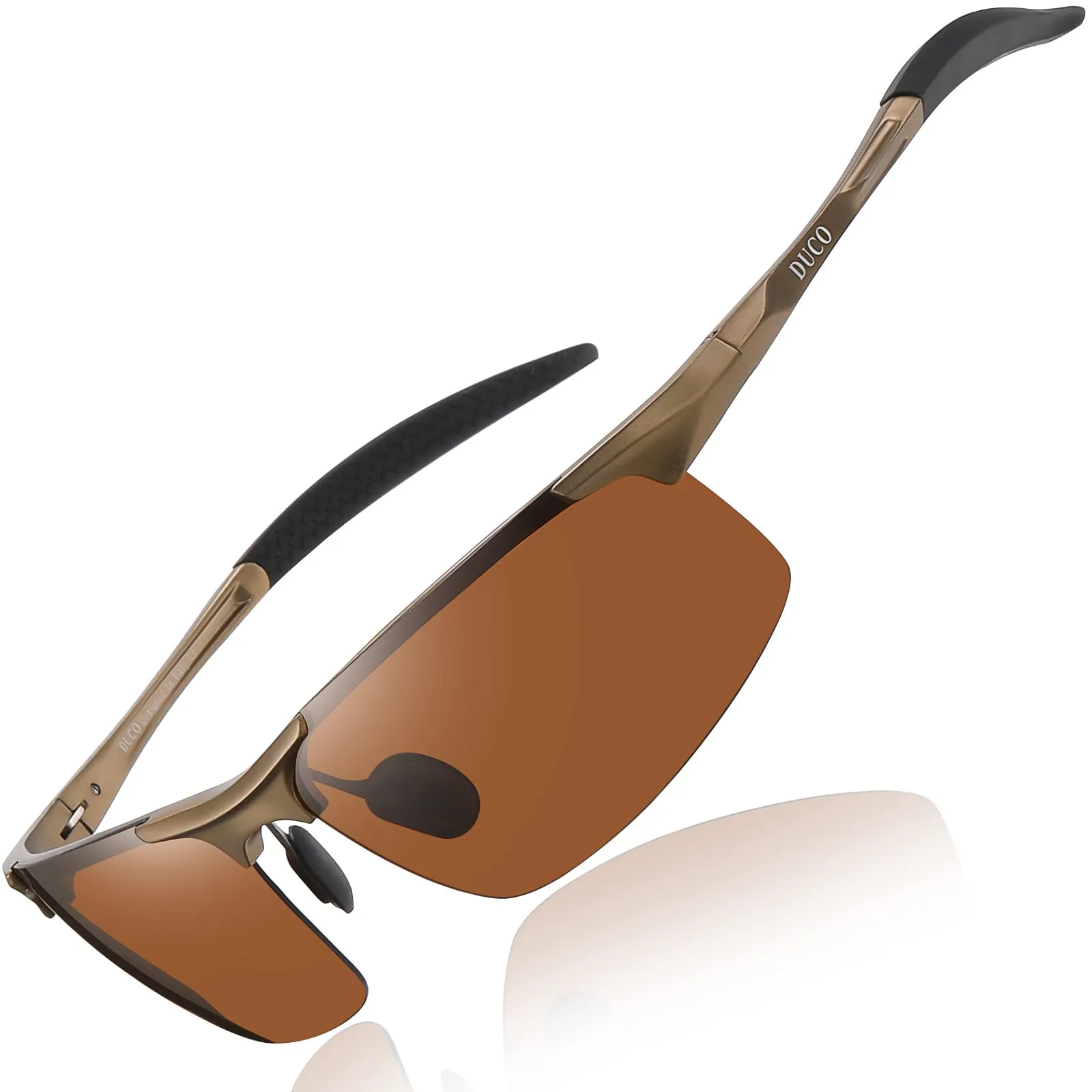 DUCO Men's Polarized Sunglasses for Fishing Driving 8177s