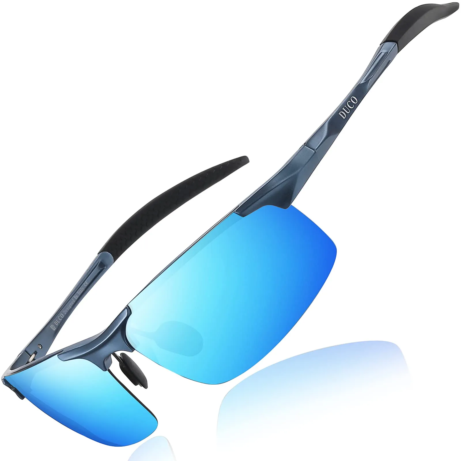 DUCO Men's Polarized Sunglasses for Fishing Driving 8177s
