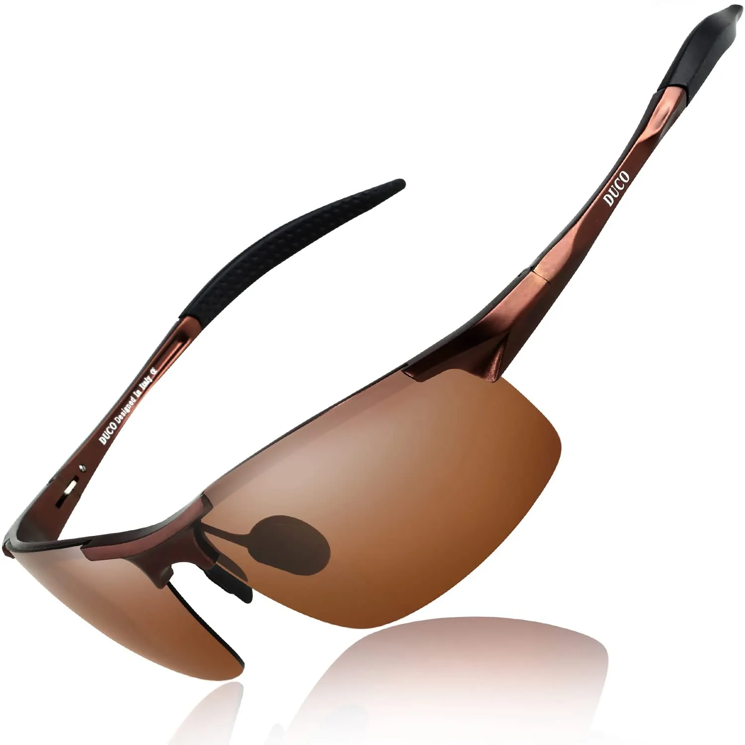 DUCO Men's Polarized Sunglasses for Fishing Driving 8177s