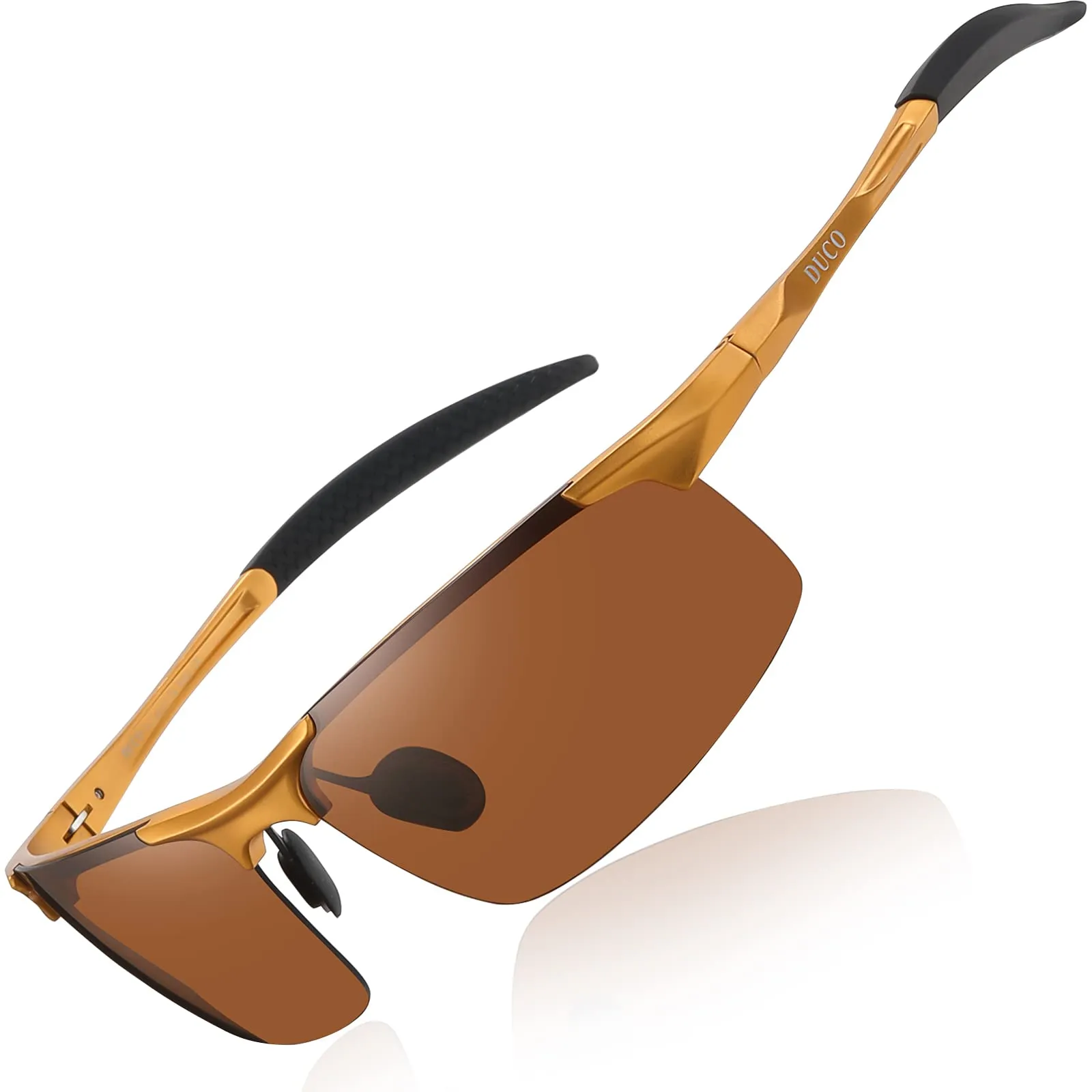 DUCO Men's Polarized Sunglasses for Fishing Driving 8177s