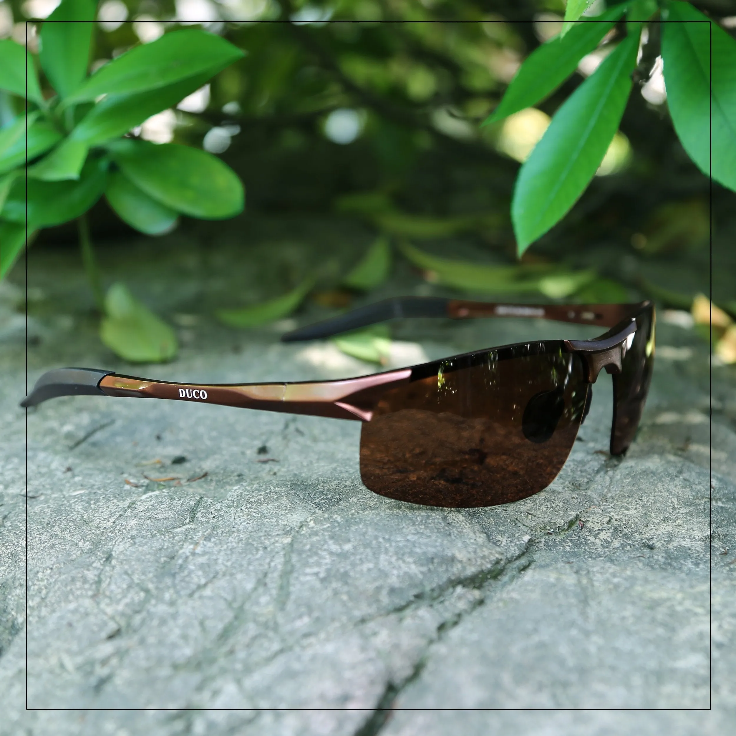 DUCO Men's Polarized Sunglasses for Fishing Driving 8177s