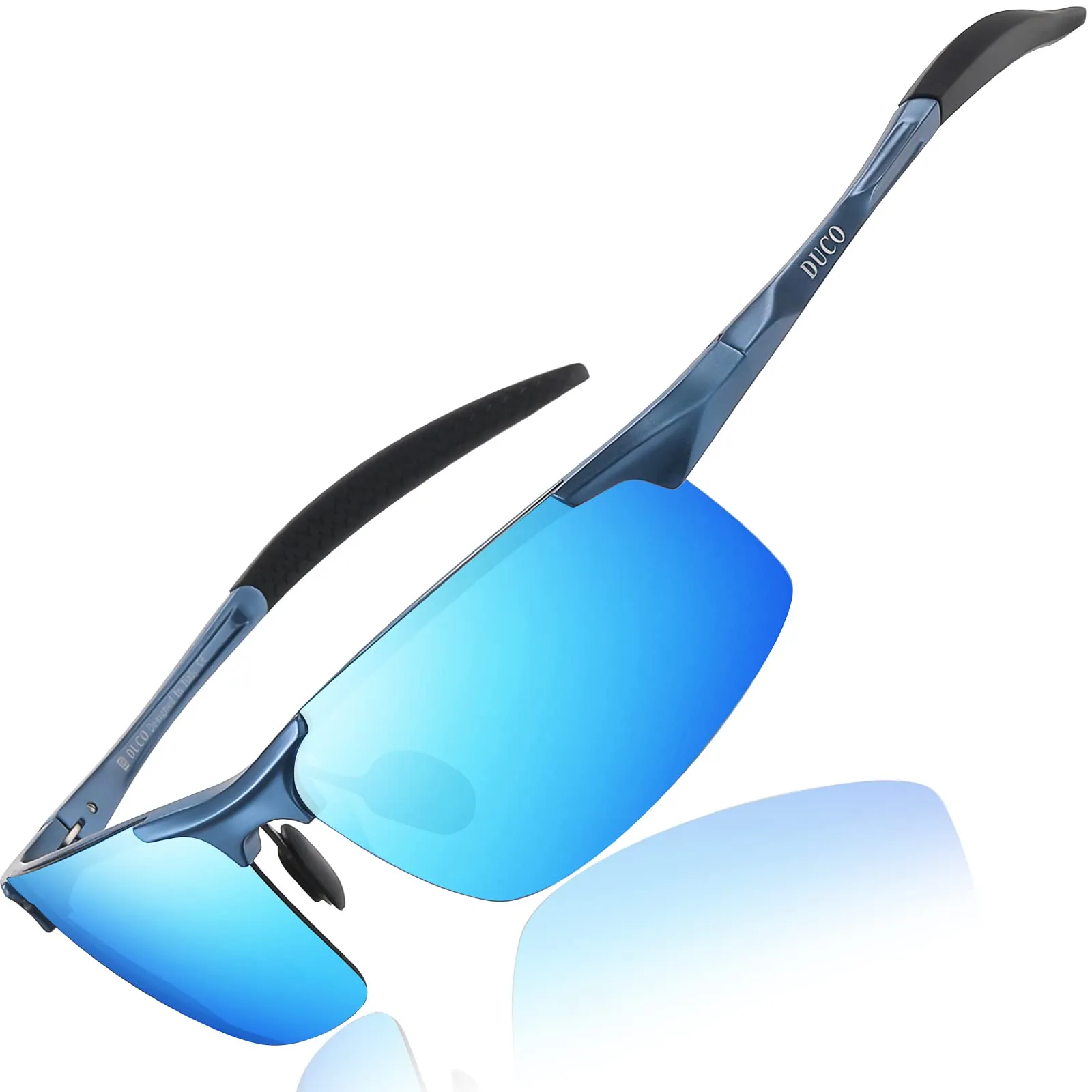 DUCO Men's Polarized Sunglasses for Fishing Driving 8177s