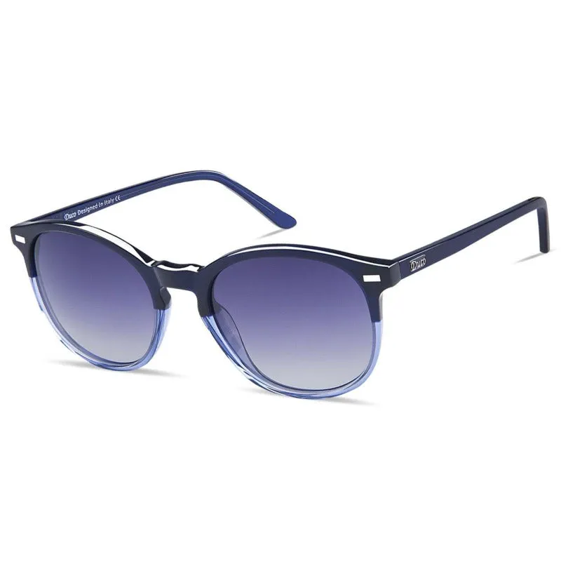 DUCO Retro Round Women's Polarized Sunglasses DC1230