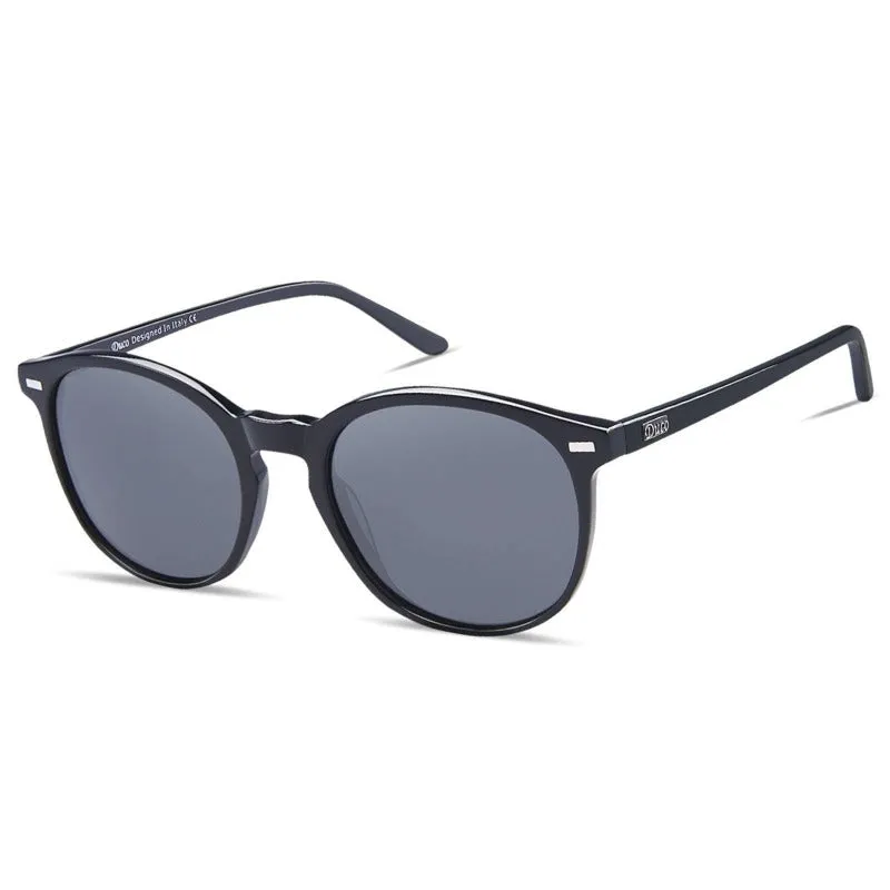 DUCO Retro Round Women's Polarized Sunglasses DC1230