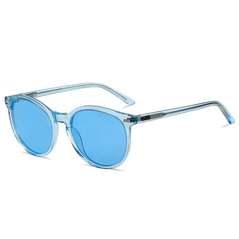 DUCO Retro Round Women's Polarized Sunglasses DC1230