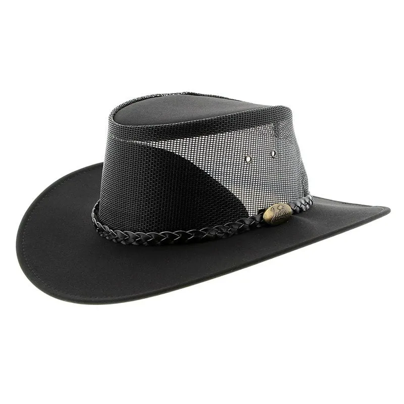 Jacaru Hats Rizon PU Suede - Black