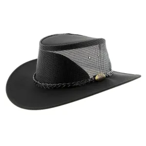 Jacaru Hats Rizon PU Suede - Black
