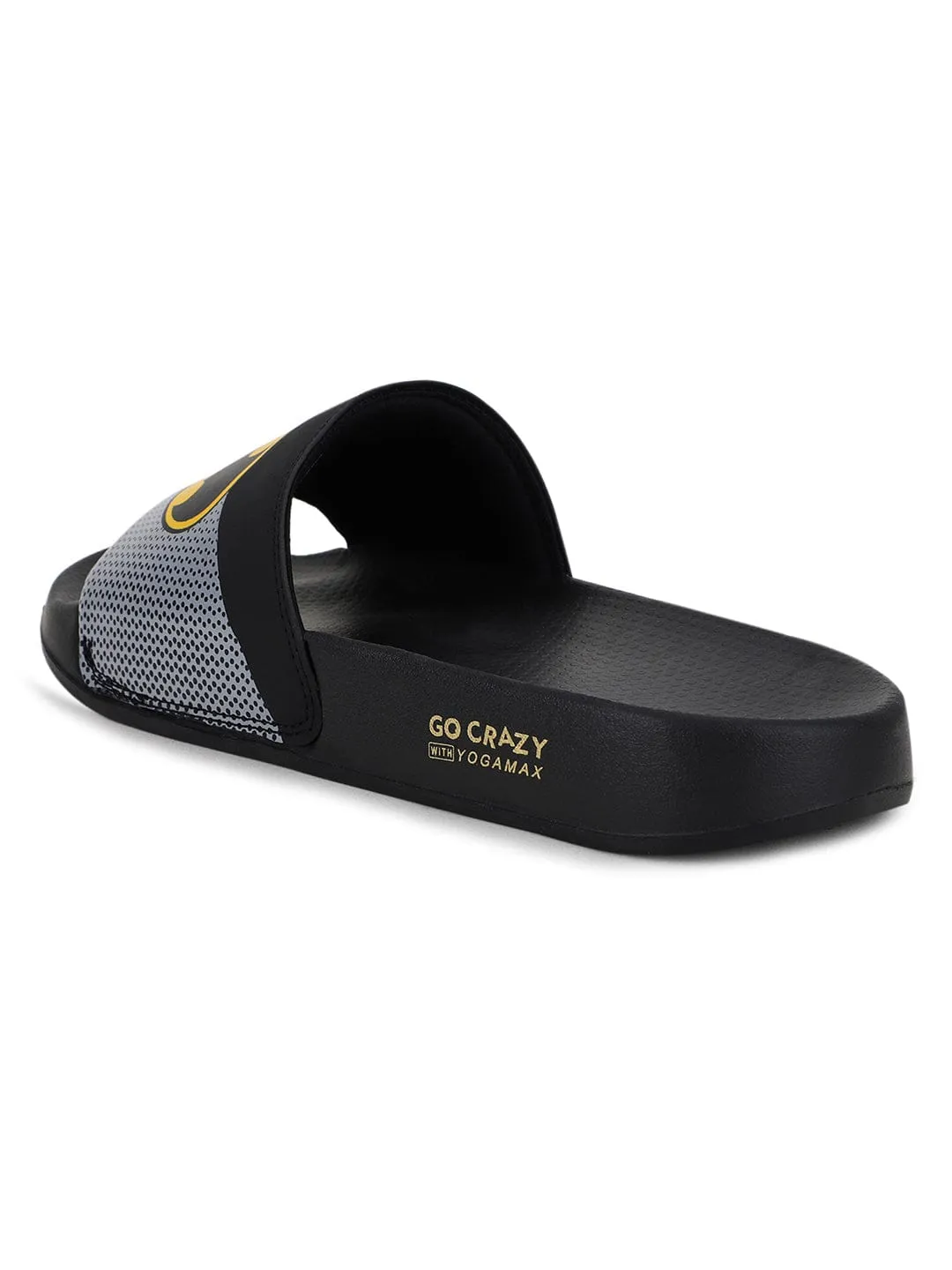 JL-013 Black Men's Slides