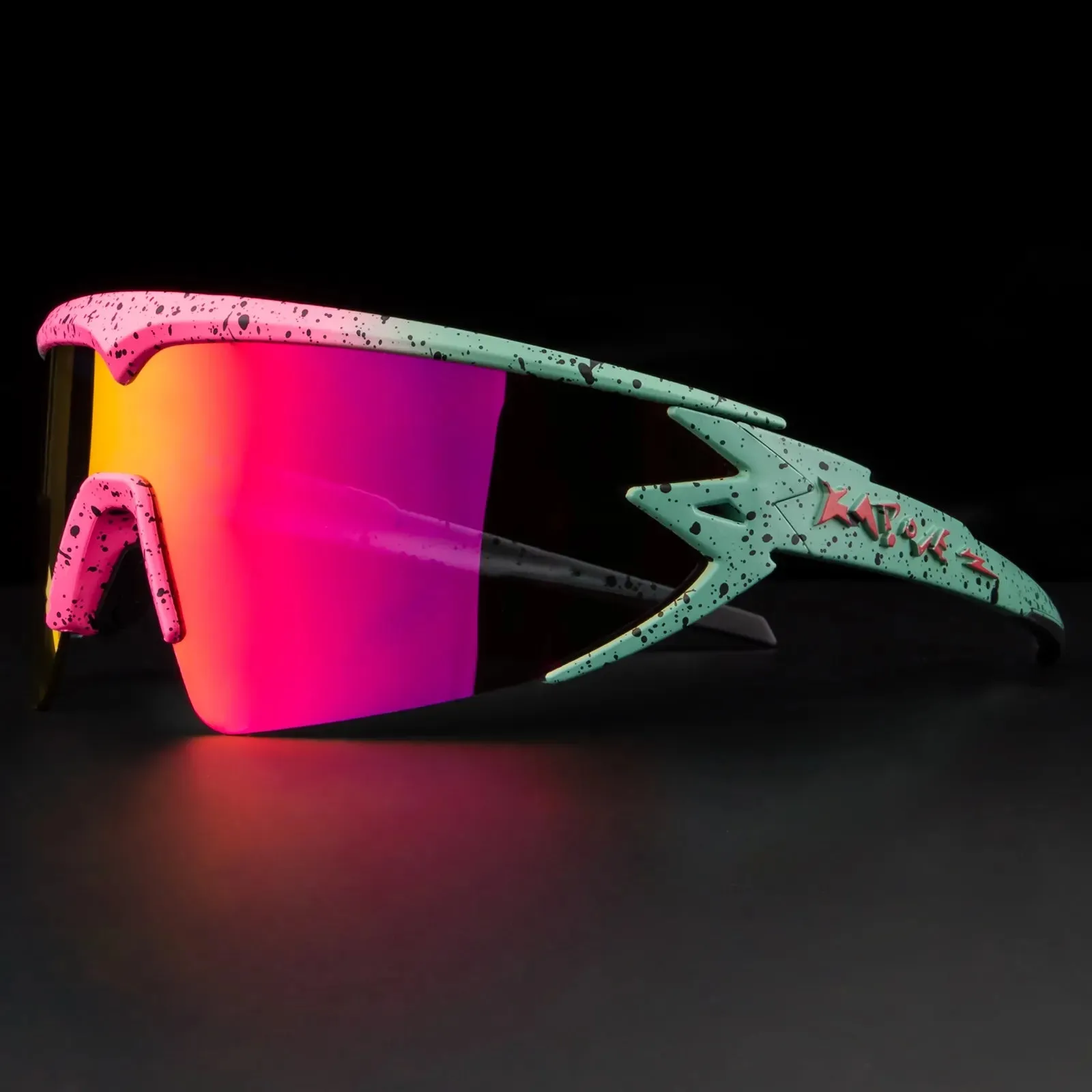 KAPVOE Outdoor Cycling Glasses MTB Bike Glasses Sports Sunglasses Road Driving Bicycle Men Women UV400 Goggles Hiking Eyewear