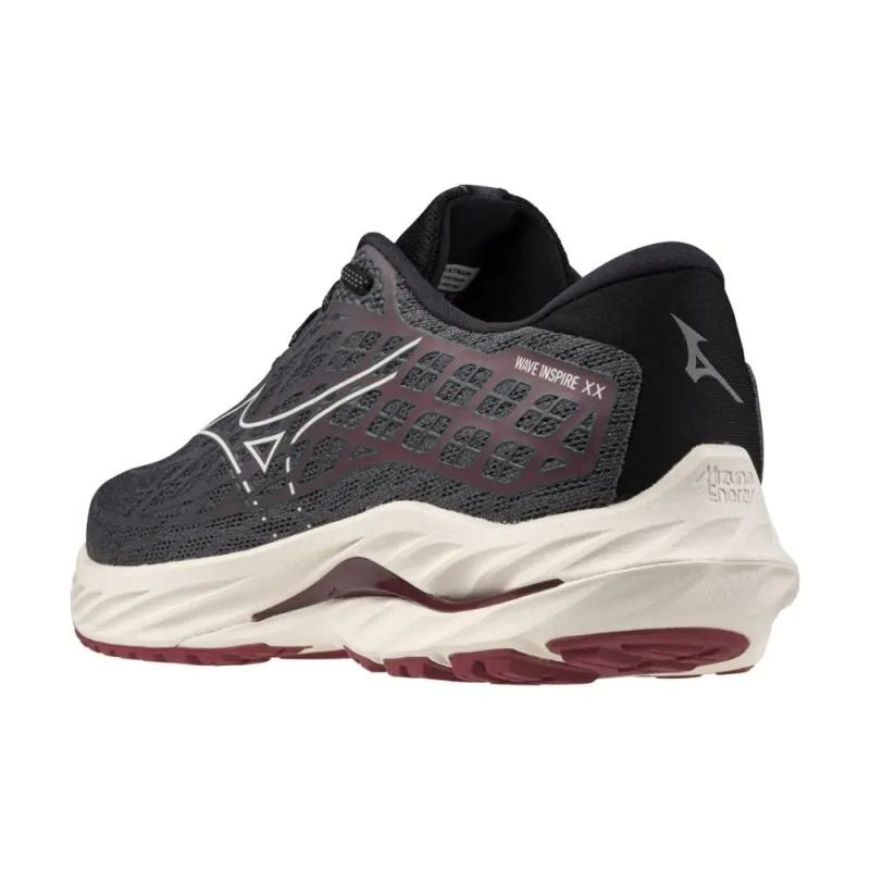 Mizuno Men's Wave Inspire 20 - Ebony/White Sand