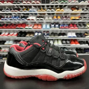 Nike Jordan 11 Retro Low Bred 2015 GS 528896-012 Youth Size 6.5Y No Insoles