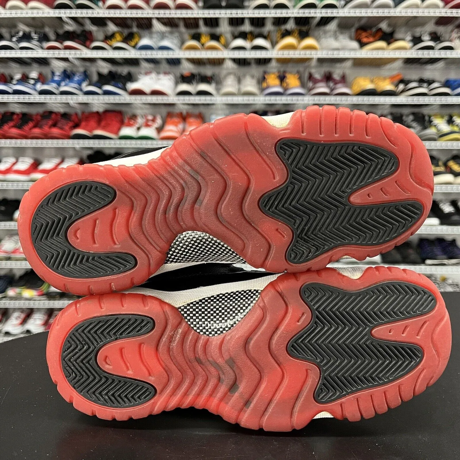 Nike Jordan 11 Retro Low Bred 2015 GS 528896-012 Youth Size 6.5Y No Insoles