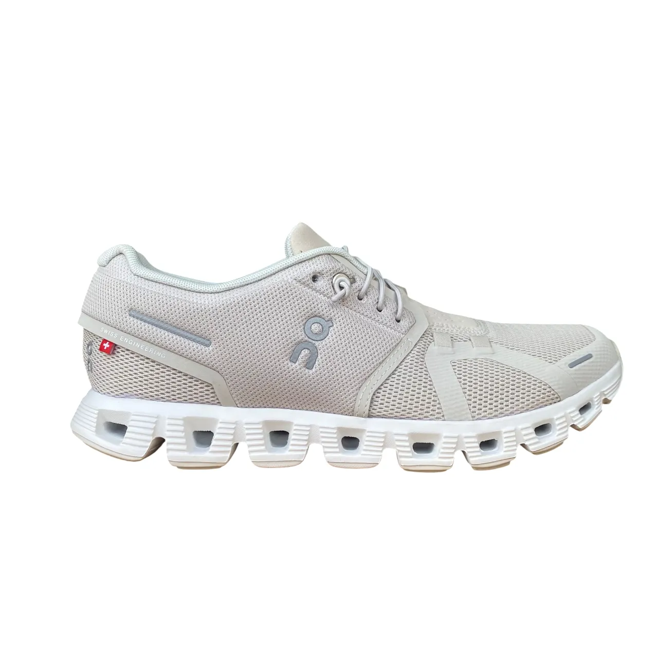 On scarpa sneakers da corsa da donna Cloud 5 59.98773 perla-bianco