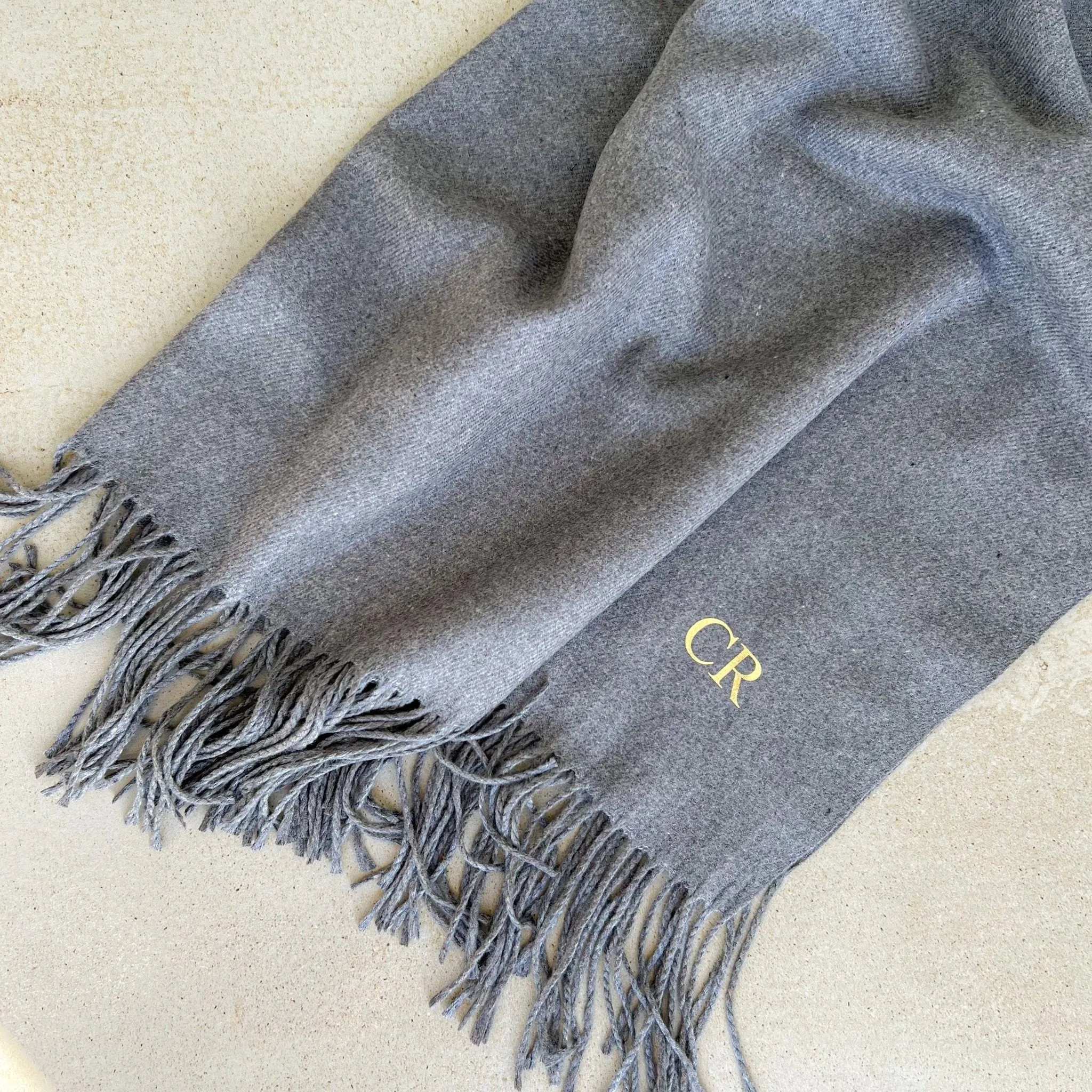 Personalised Lightweight Pashmina Scarf