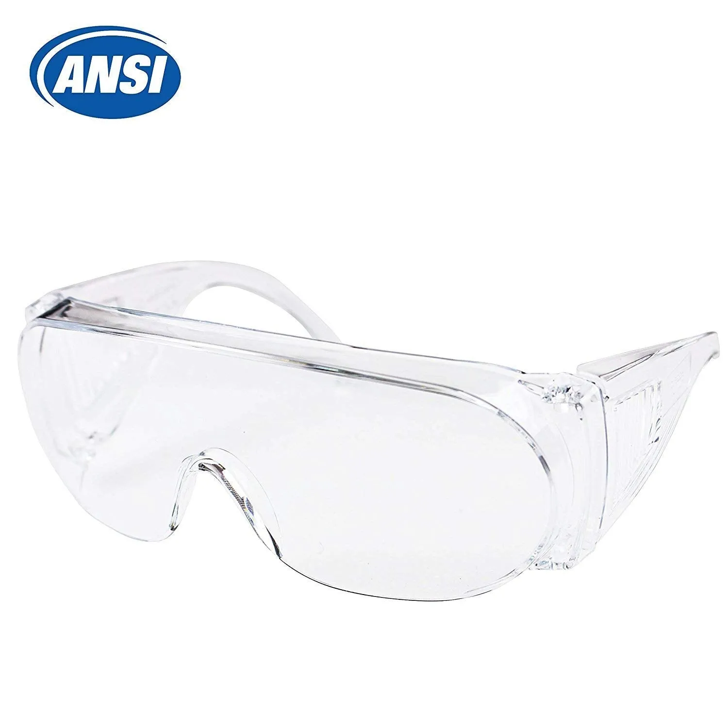 RK-SG101 Economical Safety Eyewear Transparent Crystal Glasses Clear