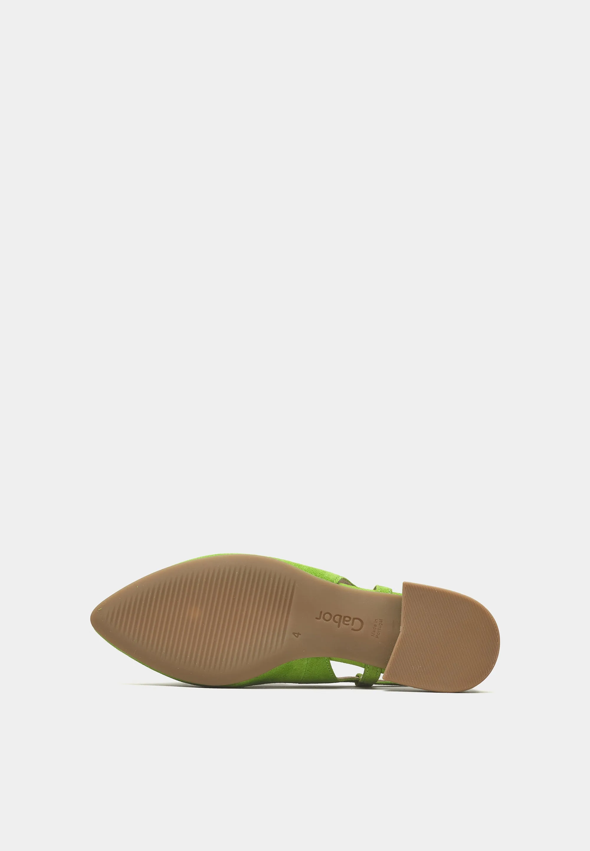 Slingback Loafers 41-501 Green Suede
