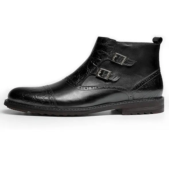 Veltique Croctex Zipper Boots