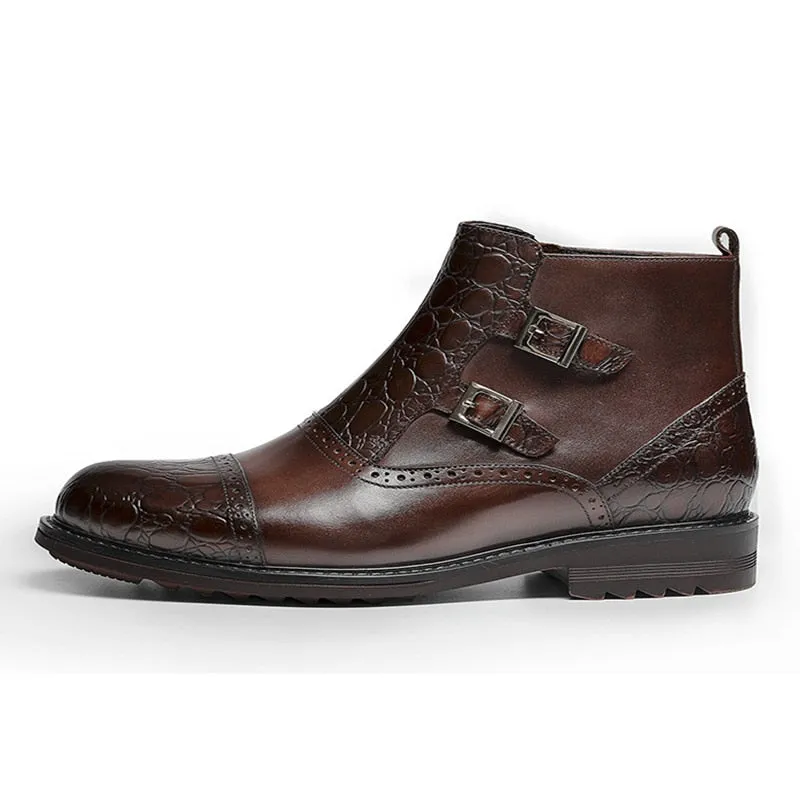 Veltique Croctex Zipper Boots