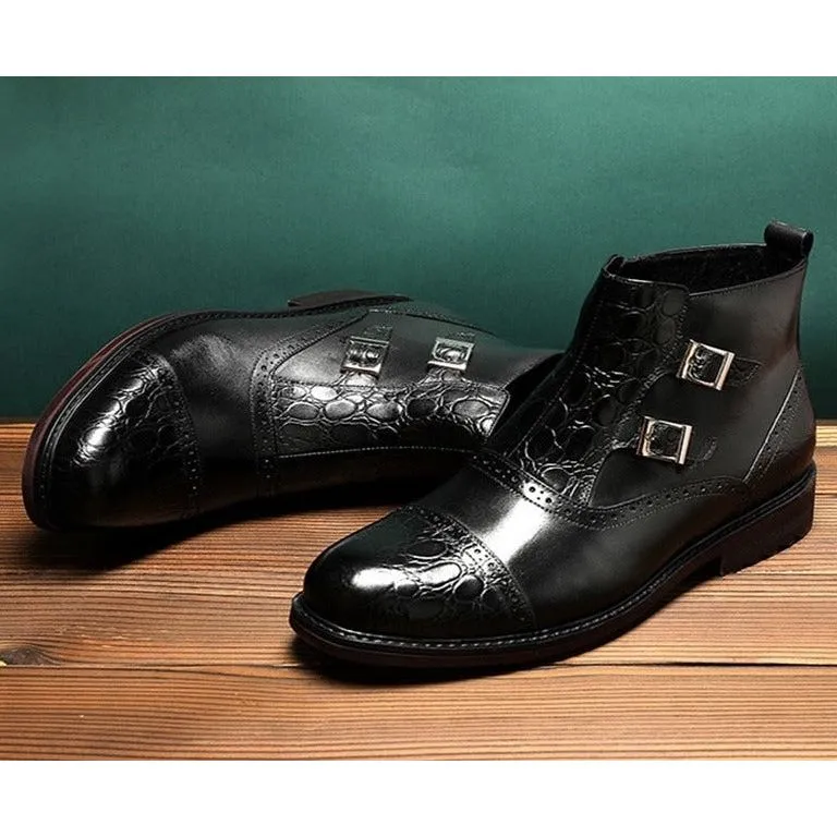 Veltique Croctex Zipper Boots