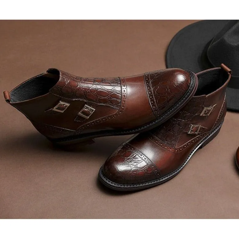 Veltique Croctex Zipper Boots