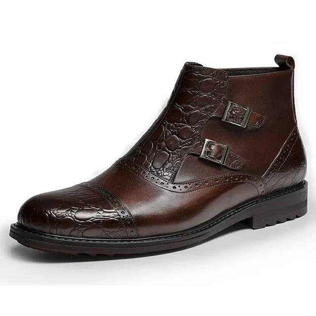 Veltique Croctex Zipper Boots