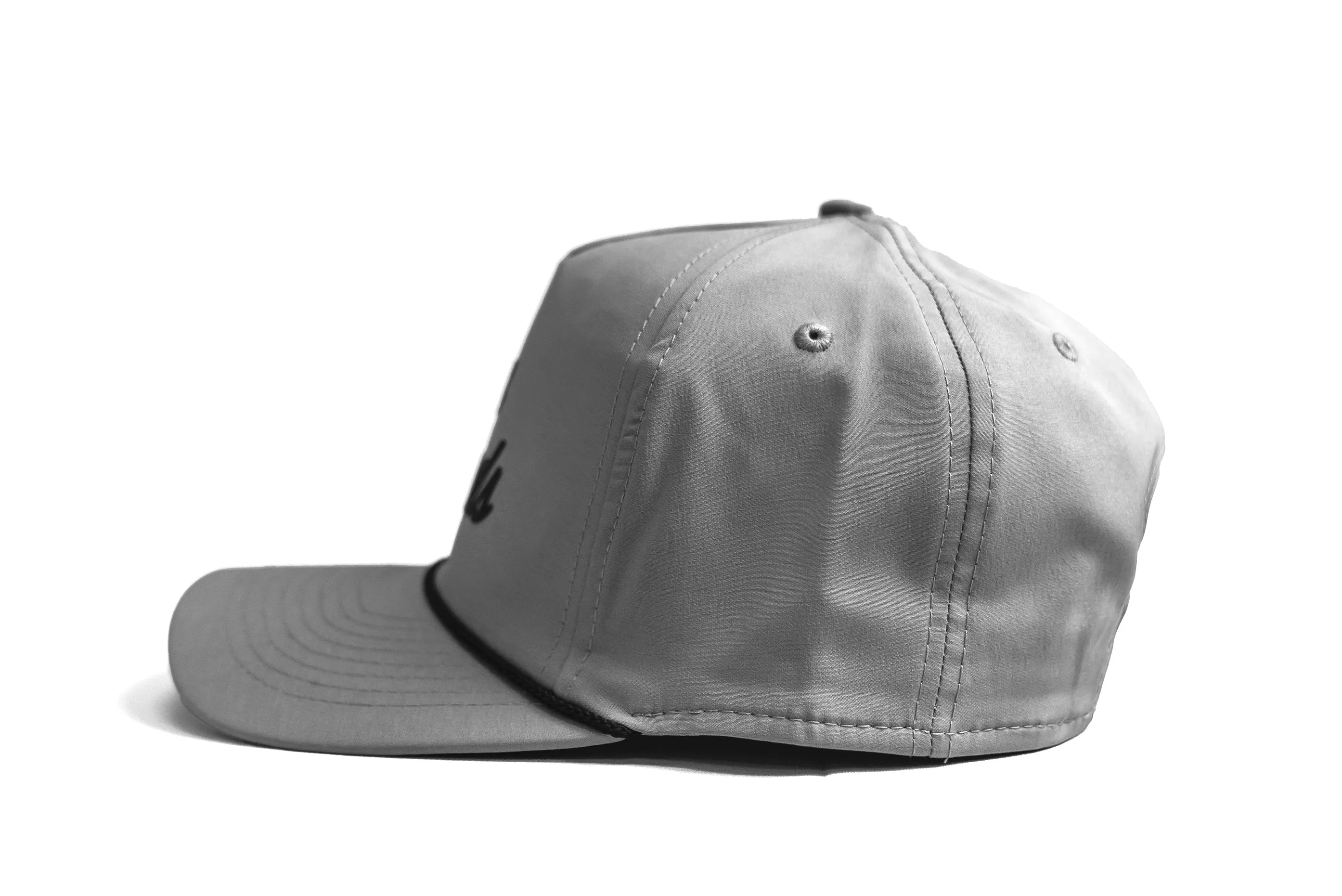 Wedge 5 Panel Cap - Grey