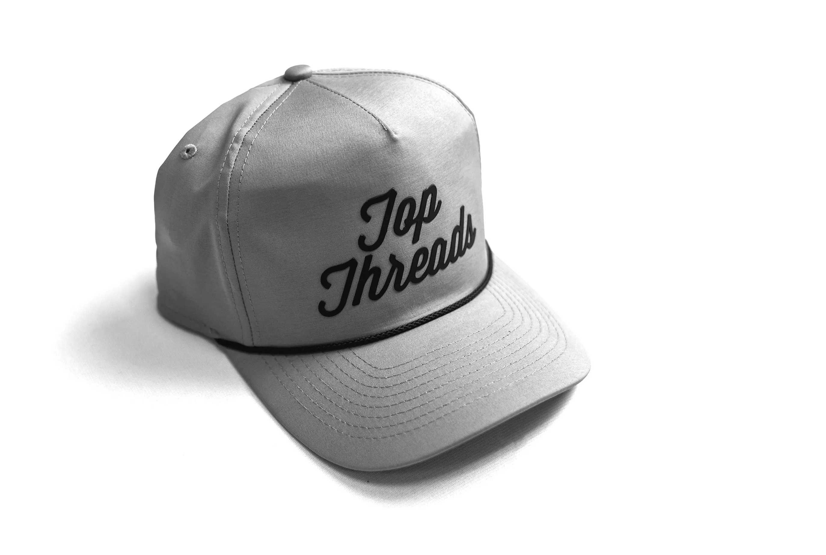 Wedge 5 Panel Cap - Grey