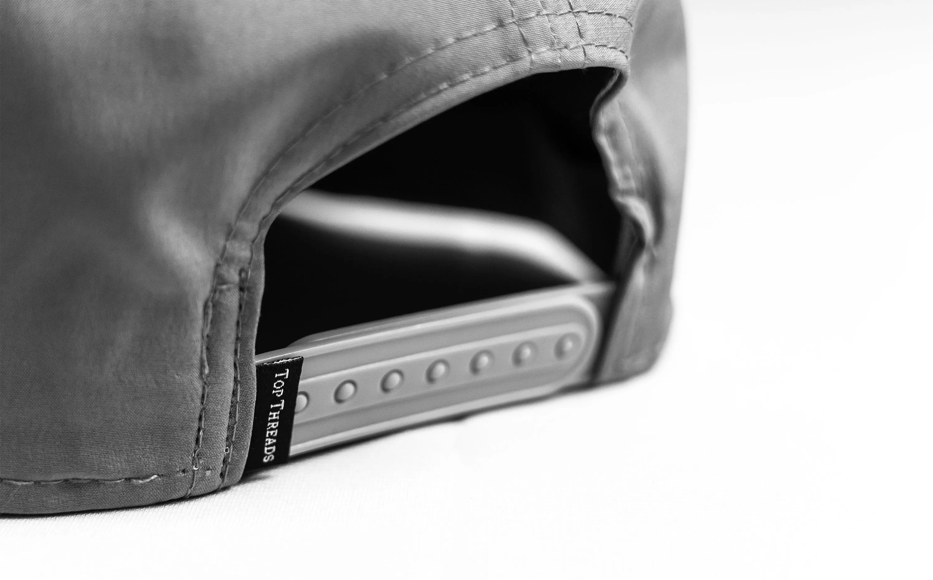 Wedge 5 Panel Cap - Grey