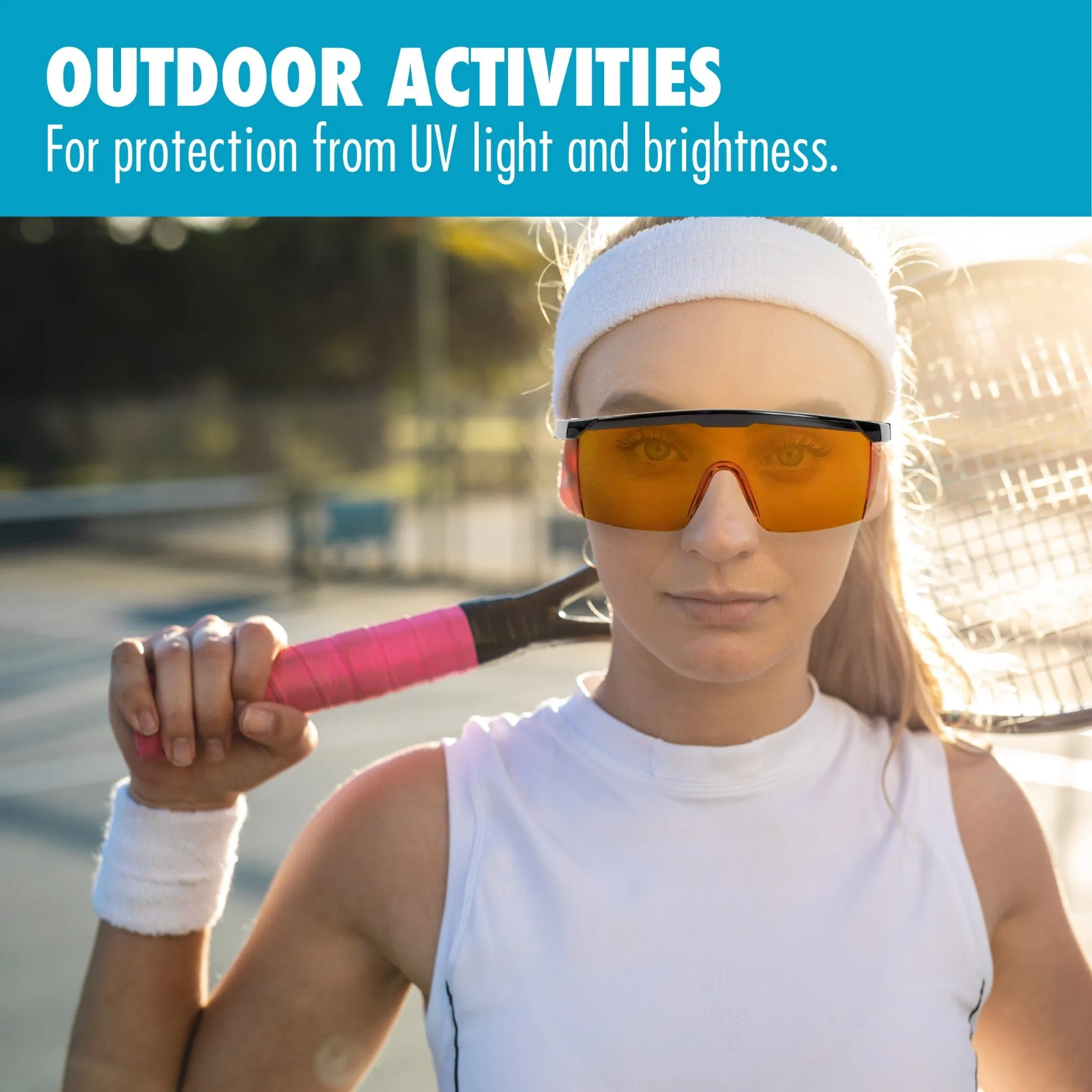 Yellow UV Light Safety Glasses - EN166 ANSI Z87.1, CE – UV 400